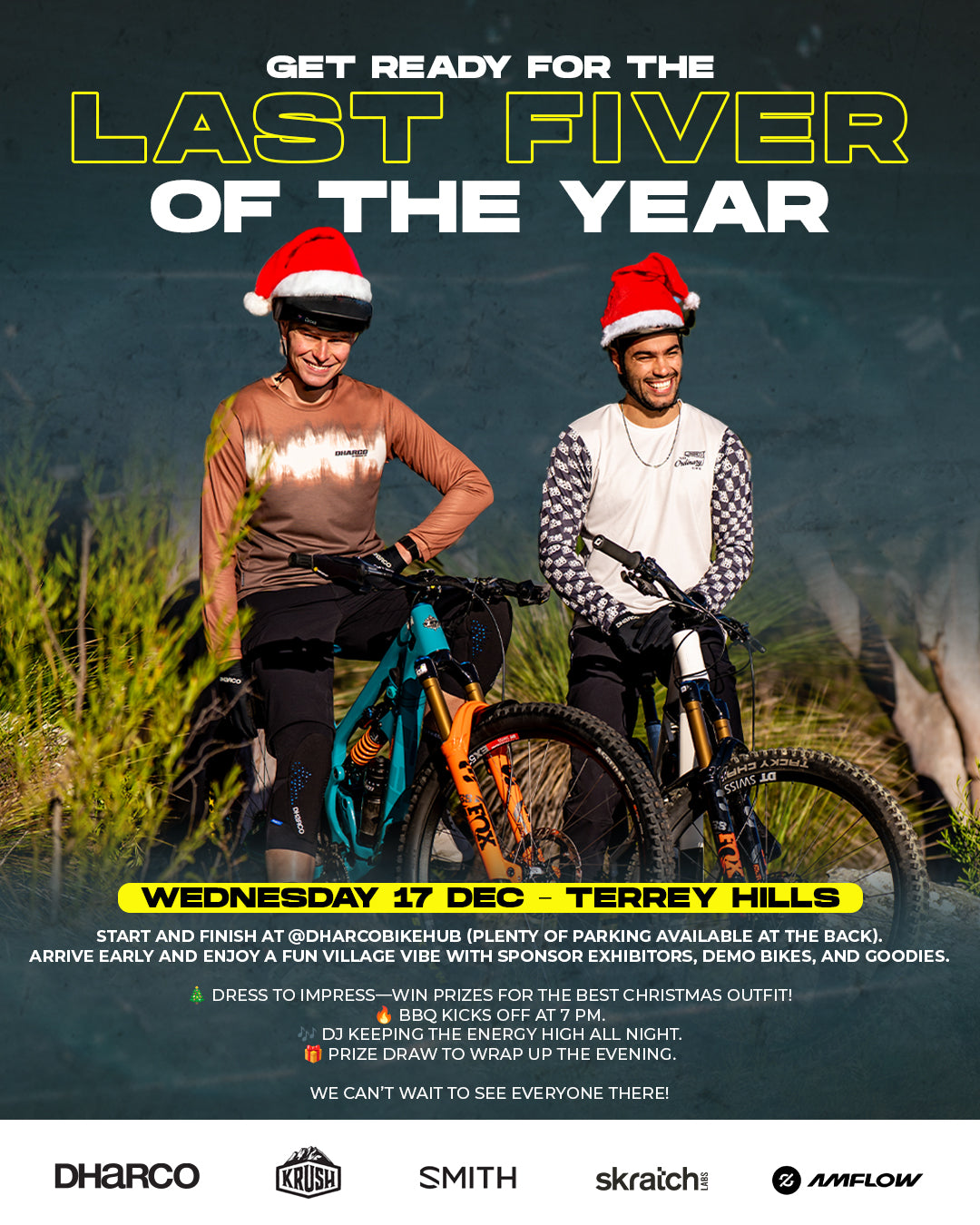 Fiver Ride Tickets 17/12/25 - Sponsored by DHaRCO (Xmas Dress Up)
