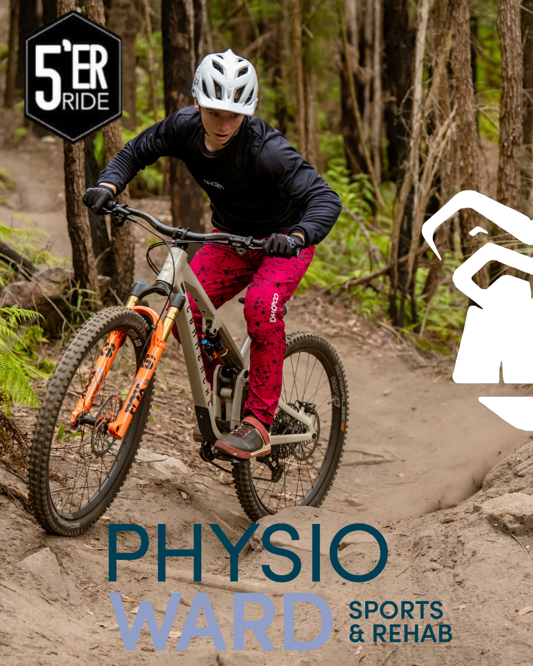 Fiver Ride Tickets 19/11/25 - Sponsored by PHYSIOWARD SPORTS & REHAB