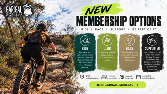 New Garigal Gorillas Membership Options Are Here