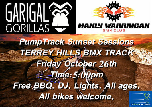 PumpTrack Sunset Party