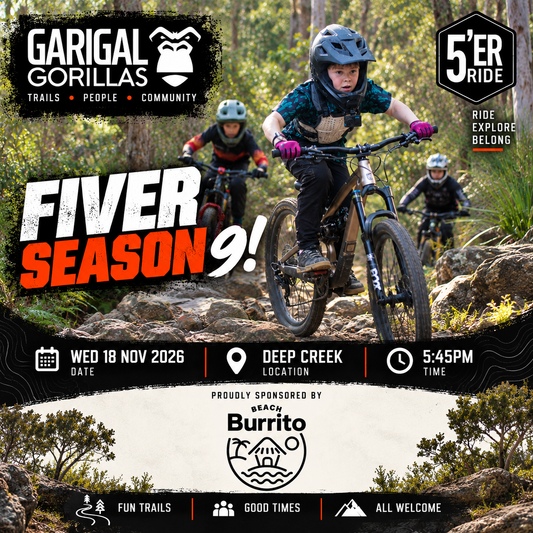 Fiver Ride Tickets 18/11/26 - Sponsored by BEACH BURRITO