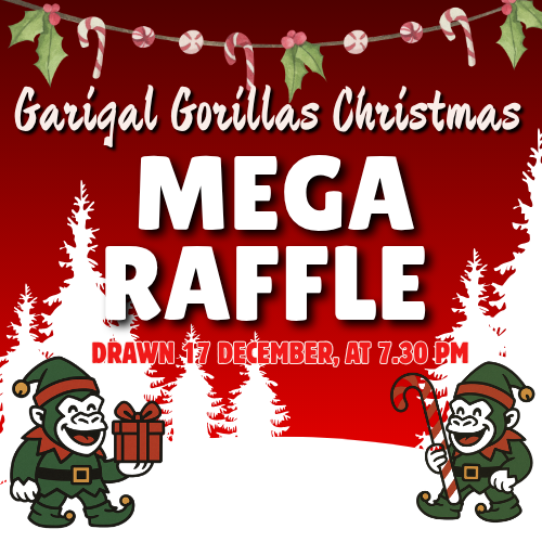 2025 - Garigal Gorillas Christmas Mega Raffle
