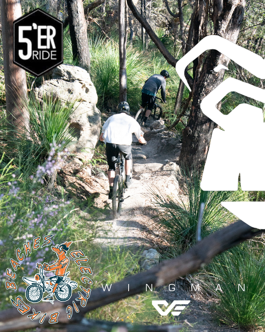Fiver Ride Tickets 14/01/26 - Sponsored by Wingman & Beaches Electric Bikes